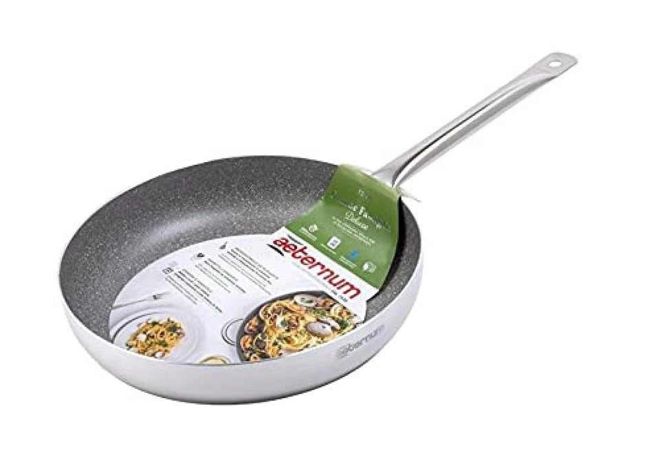 Aeternum Padella Alluminio antiaderente (40cm) Manico lungo GRANDE FAMIGLIA