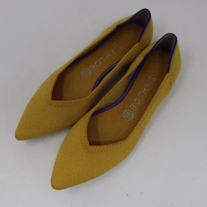 Rothy's The Point Damen-Flats ringelblume gelb waschbar nicht mehr produziert 9 US - Bild 1 von 6