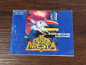 Terra Cresta Nintendo NES Instruction Manual Only