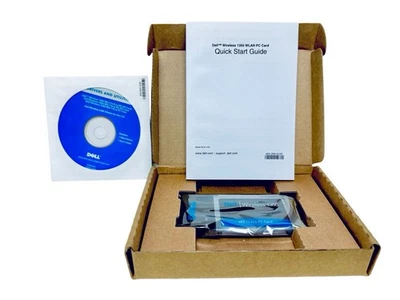 Genuine DELL Wireless 1350 WLAN 802.11 b/g PC Card 0J7098 Model WL-611GD New - Image 1 of 4