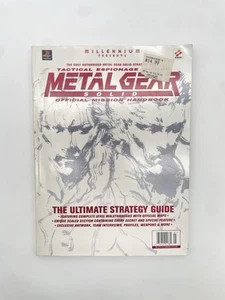 Metal Gear Solid, Official Mission Handbook Strategy Guide Millenium PS1 - Picture 1 of 9