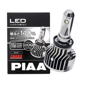 PIAA LED Headlight Bulb for Motorcycles 6000K H11/9 Type 12V23W MLE4 - Picture 1 of 7