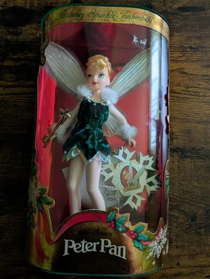 Mattel Figur - Peter Pan - Holiday Sparkle Tinkerbell (1999) - 25566 - Bild 1 von 4