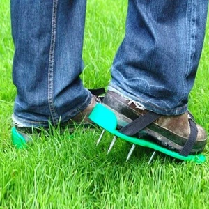 Lawn Aerator Shoes for Grass Aeration Soil Spike Sandals Garden Yard Tool - Picture 1 of 12