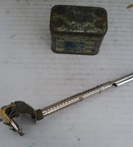 Gem Wedge Blade Safety Razor Set in tin --Complete Set   Decent  shape# 2 - Picture 1 of 10