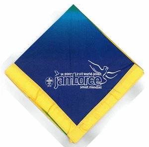2007 World Scout Jamboree YOUTH PARTICIPANTS (YELLOW) Neckerchief (N/C) / Scarf - Picture 1 of 2