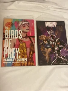 Birds of Prey: Harley Quinn TPB NM  & Birds of Prey 1 Black Label (2020) - Picture 1 of 8