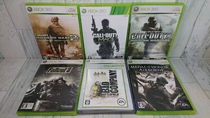 Xbox360 Call of Duty Modern Warfare 2 etc, Set of 6 Japanese Version USED Games - Picture 1 of 12