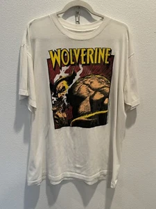 VINTAGE 1989 WOLVERINE EAT HEART XL SHIRT john byrne marvel comic bilder x men - Bild 1 von 4