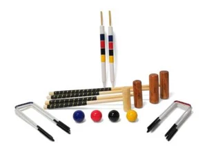 ECO Familien Krocketset für 4 Personen mit Tasche Croquet - Bild 1 von 2