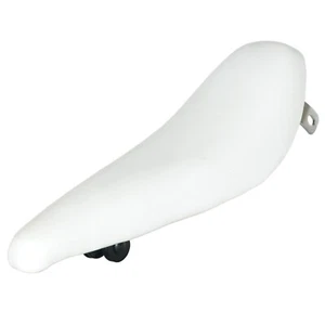 New Lowrider Banana Seat Bicycle Saddle Classic White Lowrider Bike Vintage Seat - Picture 1 of 4