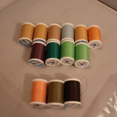 Coats & Clark Dual Duty Thread – 14 Spools – 250 Yards - Image 1 of 4