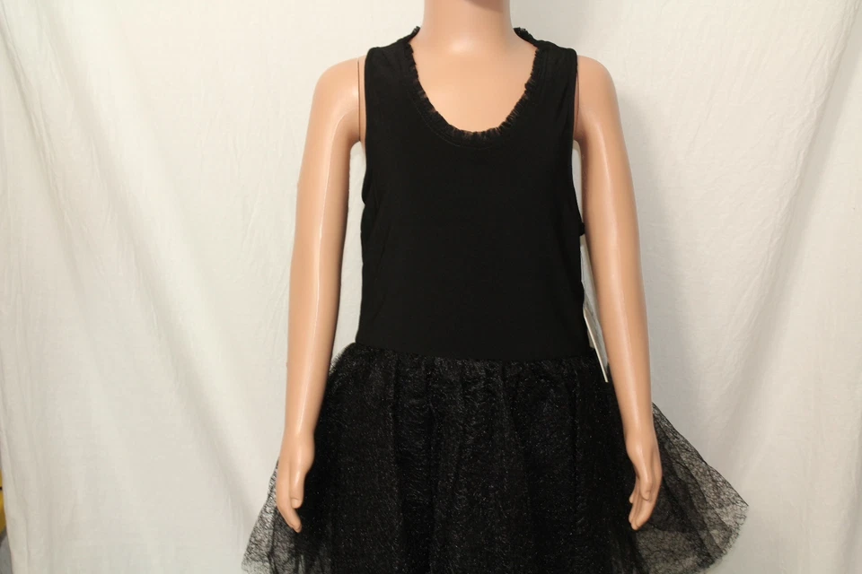 Elisa B. Vestido Estilo 3845 Niñas Talla 8 Nuevo con Etiquetas Color Negro Con Encaje  Foto 1 de 4