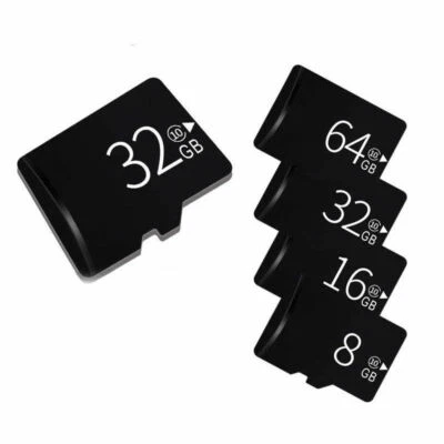 Lot - 8GB 16GB 32GB 64GB Class 10 Micro SD TF Flash Memory Card for Camera Phone - Image 1 of 4