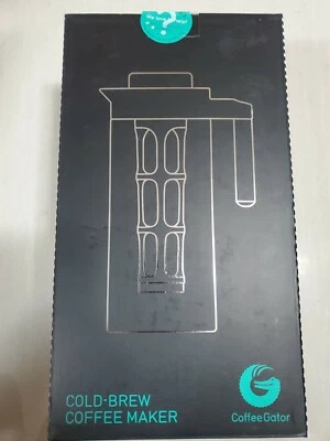 Cafetera Gator Cafetera Fría 1200 ml Cafetera Helada o Tetera Helada Jarra de Vidrio  Foto 1 de 4