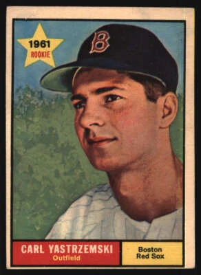 1961 Topps #287 Carl Yastrzemski EX/EX+ Red Sox 569757 - Image 1 of 2