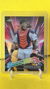 2024 Topps Chrome Baseball Future Stars Francisco Alvarez - Picture 1 of 2