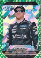2016 Panini Prizm NASCAR Green Flag Prizm Parallel #21 Jeb Burton 121/149