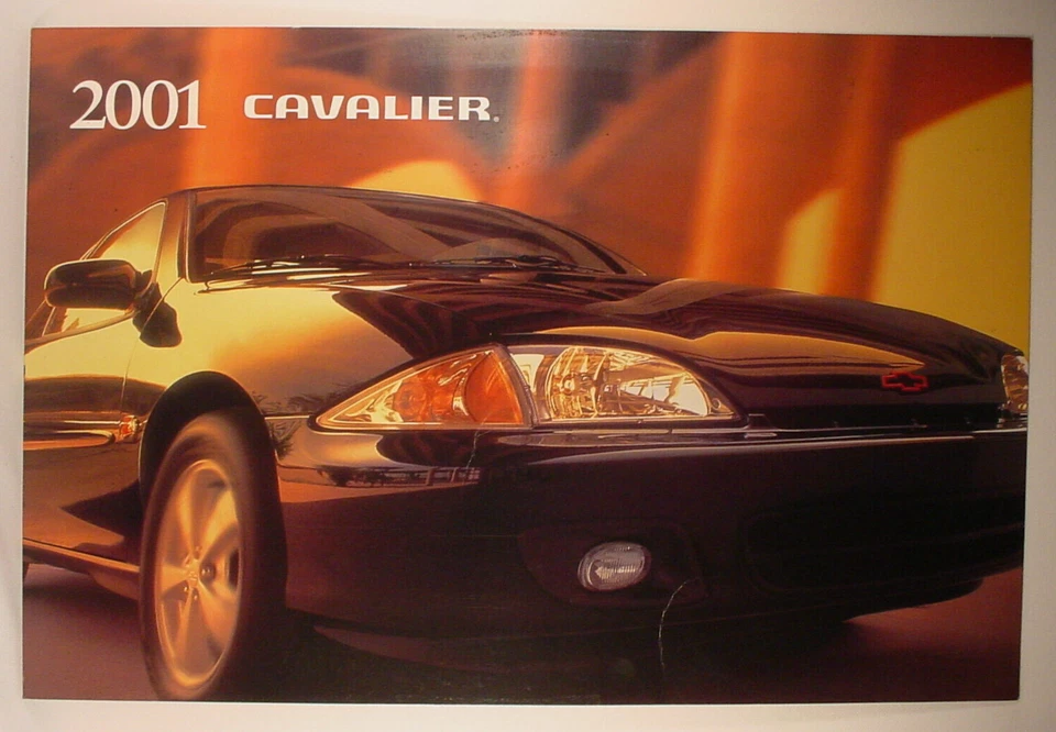 2001 Chevrolet Cavalier Dealership Showroom Poster / Sign - Original - Image 1 of 1