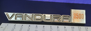 GMC OEM Vandura 3500 NEW NOS Chrome Front Fender Emblem in Good Condition