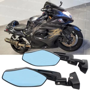 Espejos retrovisores laterales de carreras para motocicleta para Suzuki GSX1300R Hayabusa 1999-2023 - Imagen 1 de 6