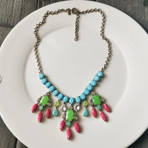 Nuevo 22" Jcrew Collar de Acrílico Destacado Collar Regalo Vintage Mujeres Fiesta Joyería - Imagen 1 de 3
