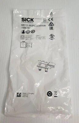 SICK D-79183 WALDKIRK IME12-3B2POZCOSS28 OPTIC ELECTRONIC SENSOR NEW - Image 1 of 4