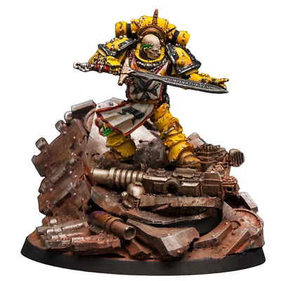 Сигизмунд, Первый Капитан нарисованная фигурка Horus Heresy Предварительная продажа | Искусство - Изображение 1 из 4