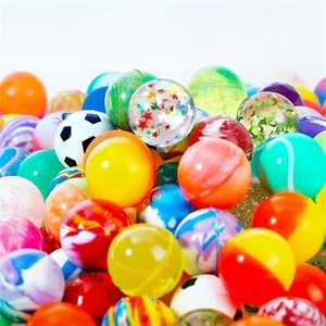 32mm Kids Bouncing Balls - 200 Count Rubber Balls for Play & Learning - Picture 1 of 9
