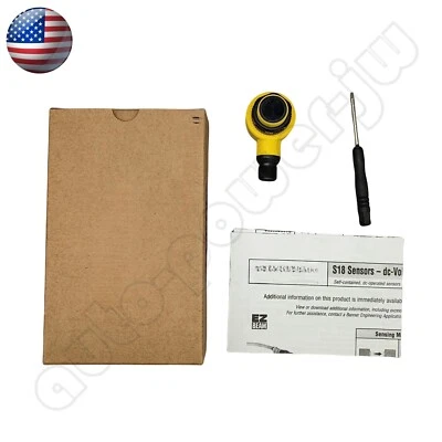 Sensor de interruptor fotoelétrico T18SP6DQ novo na caixa PNP para BANNER 500mm 10-30VDC - Imagem 1 de 4