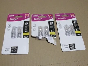 Feit 40-Watt Bright White (3000K) G9 Bi-Pin Base Decorative Halogen Light 6 Pack - Picture 1 of 3