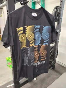 Rolling Stones Vintage T-Shirt 1989 Steel wheels orginal. size M Mint never worn - Imagen 1 de 6