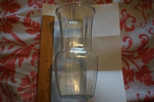 Tall Clear Vase 9" - Picture 1 of 6
