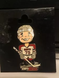 New on Card - ESPN Zone Hockey Player Bobblehead PIN Vintage #79 - Picture 1 of 2
