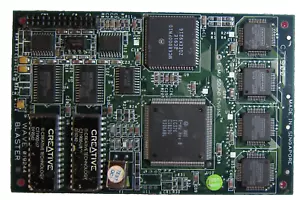 Vintage VERY RARE Creative Wave Blaster CT1900 E-MU Sound Engine Daughter Card - Afbeelding 1 van 4