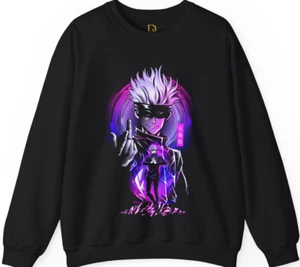 Anime Sweatshirt - Jujutsu Kaisen & Satoru Gojo Inspired, Perfect Gift for Anime - Picture 1 of 7