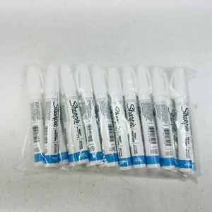 20 Pack - Sharpie Water-Based Paint Markers White Medium - Picture 1 of 3