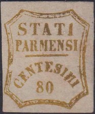 137 Governo Provvisorio di Parma c. 80 bistro oliva (18) nuovo senza gomma.