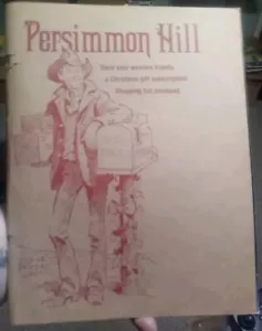 Vintage Persimmon Hill Autumn 1988 cowboy western Heritage - Imagen 1 de 6