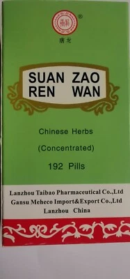 LANZHOU TAIBAO 4x Suan Zao Ren Tang Wan, UK Seller 100% natural herbs