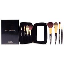 Dolce & Gabbana Makeup Brushes with Pouch RARE COLLECTION New in box/ Free ship.