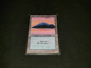 MTG 1x Revised basic land HP Italian FBB Island (Purple) - ships w/ tracking - Picture 1 of 2