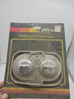 Mr Gasket Chrome Master Cylinder Cover #4572 For GM Products - Image 1 of 2
