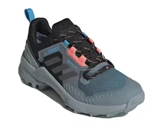 Adidas TERREX Swift R3 Gore-Tex Low Grey Acid Red W Size 7.5 US Womans - Picture 1 of 8