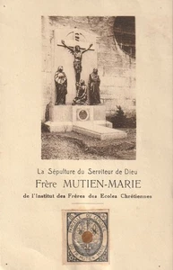 Servo di Dio Frère Mutien-Marie, santino/reliquia - Belgio - 1925 - Picture 1 of 2