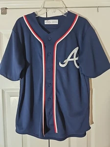 Original Merchandise MLB Jugend Trikot Größe XL 12/14 Atlanta Braves gebraucht - Bild 1 von 9