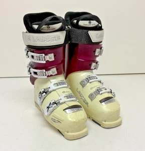 Lange RX 100 LV Warm Inside Power Wrap Wedge Alpine Ski Boots MDP 25 US Womens 8 - Picture 1 of 9
