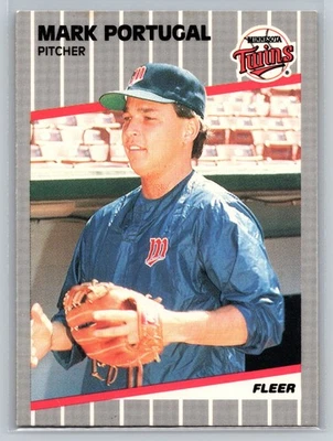 1989 Fleer - Mark Portugal #123 - Image 1 of 2
