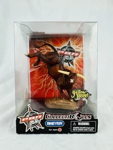BREYER Little Yellow Jacket COLLECTIBULLS RODEO BUCKING BULL NUOVO CON SCATOLA PBR 2003 - Foto 1 di 5