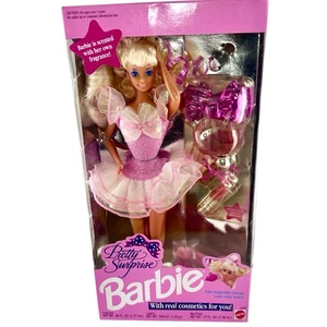 1991 Mattel Pretty Surprise Barbie Color Changing Lips NIB - Picture 1 of 12